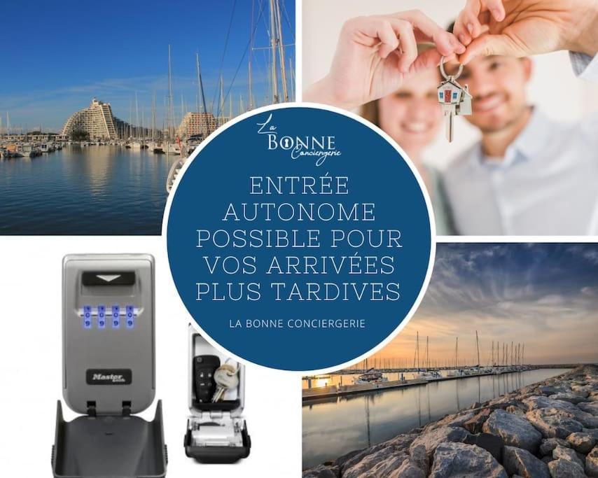 Le Murmure Du Palmier * A 2 Min * Parking Prive * Terrasse La Grande-Motte